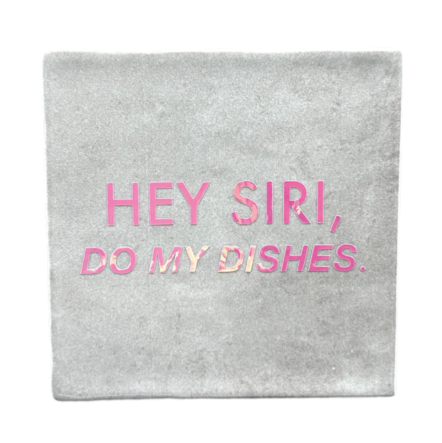 Hey siri, do my dishes.